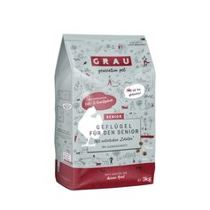 Croquettes pour chiens Volaille pour Seniors ou Adultes moins actifs sans gluten 3 kg