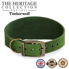 Collier chien en cuir mat  Ancol pour lévriers et whippets