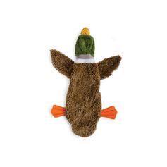 Canard en peluche 51 cm avec couineur ANCOL
