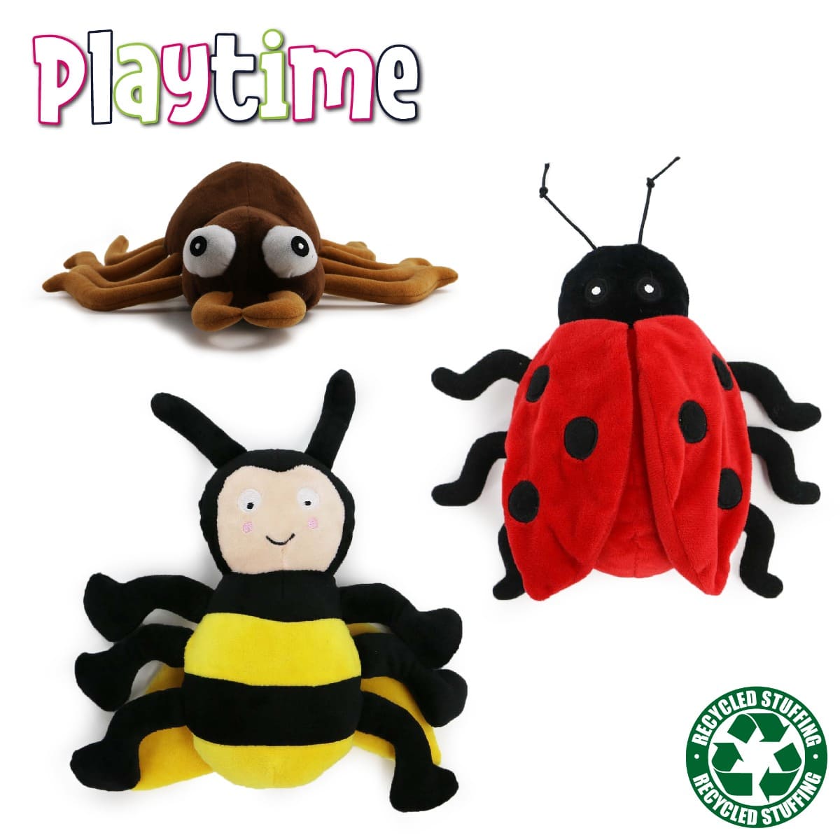 Jouet pour chien Little Bugs 25 cm à couineur
