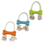 Os pour chiens MADE FROM avec corde 100% coton et matériaux recyclés durables