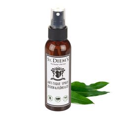 Spray antiparasitaire chien chat anti-tiques antipuces StDiems 100ml