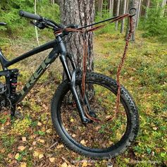 Barre à vélo Arctic Wolf pour le canivélo et cani-VTT avec chien