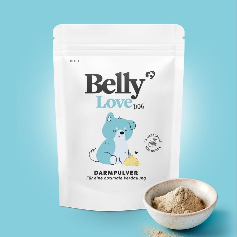 Belly Love Dog XL – Complément Naturel Digestion Chien, Diarrhée, Vomissements