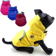 Ciré poncho RAINY DAY FouFouDog imperméable pour petits chiens