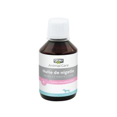 Huile de nigelle pure grau antiparasitaire pour chiens