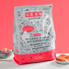 Croquettes pour chats Volaille, saumon et superfoods 2kg