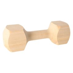 Haltère en bois dur issu d'un morceau de bois unique MEDIUM 400 g