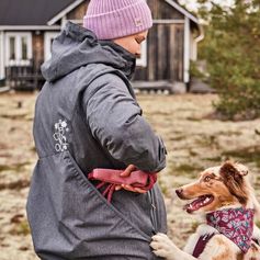 Blouson conducteur de chien Hurtta Training Jacket ECO gris