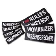 Logos personnalisables scratch pour harnais Julius-K9 50 noms au choix