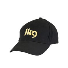 Casquette Julius-K9® en coton noire légère avec logo JK9