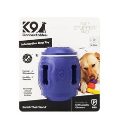Tuff Stuffer K9 Connectables puzzle pour chien à remplir de croquettes
