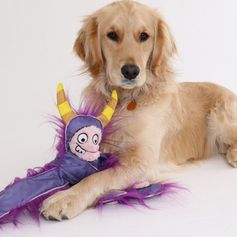 Jouet recyclé chiens Doggles Monsterpull résistant à tirer pour chiens