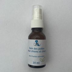 Soin des pattes pour chiens et chats aux 5 huiles naturelles